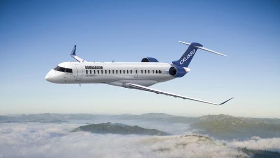 龐巴迪CRJ550支線飛機(jī)
